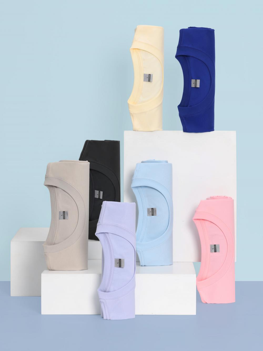 235g 32-piece crew neck short sleeve; Ice silk stretch T-shirt white short sleeve men's summer 2025 fashion new American hot-selling top