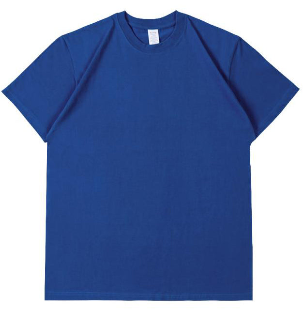 Crew Neck; 230g Heavyweight T-Shirt American XL 100% Pure Cotton Studentple Style White Short Sleeve