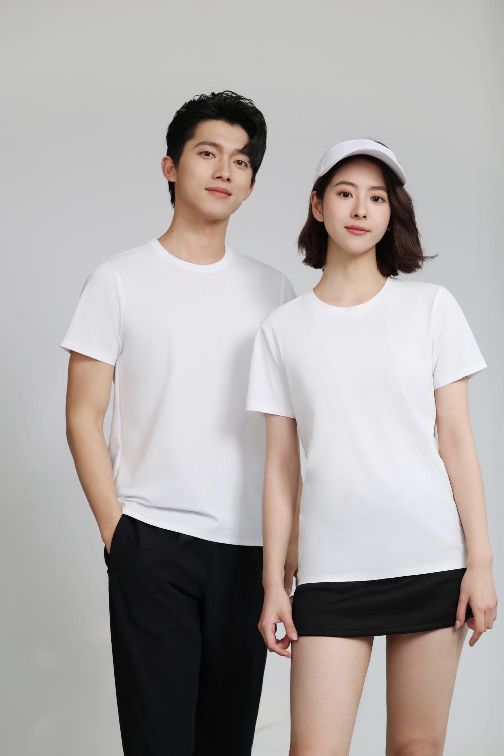 Crew Neck; Quick-Dry Polyester Men's Short Sleeve 2025 Hot Sale Street Fashion Studentple Style Half Sleeve
