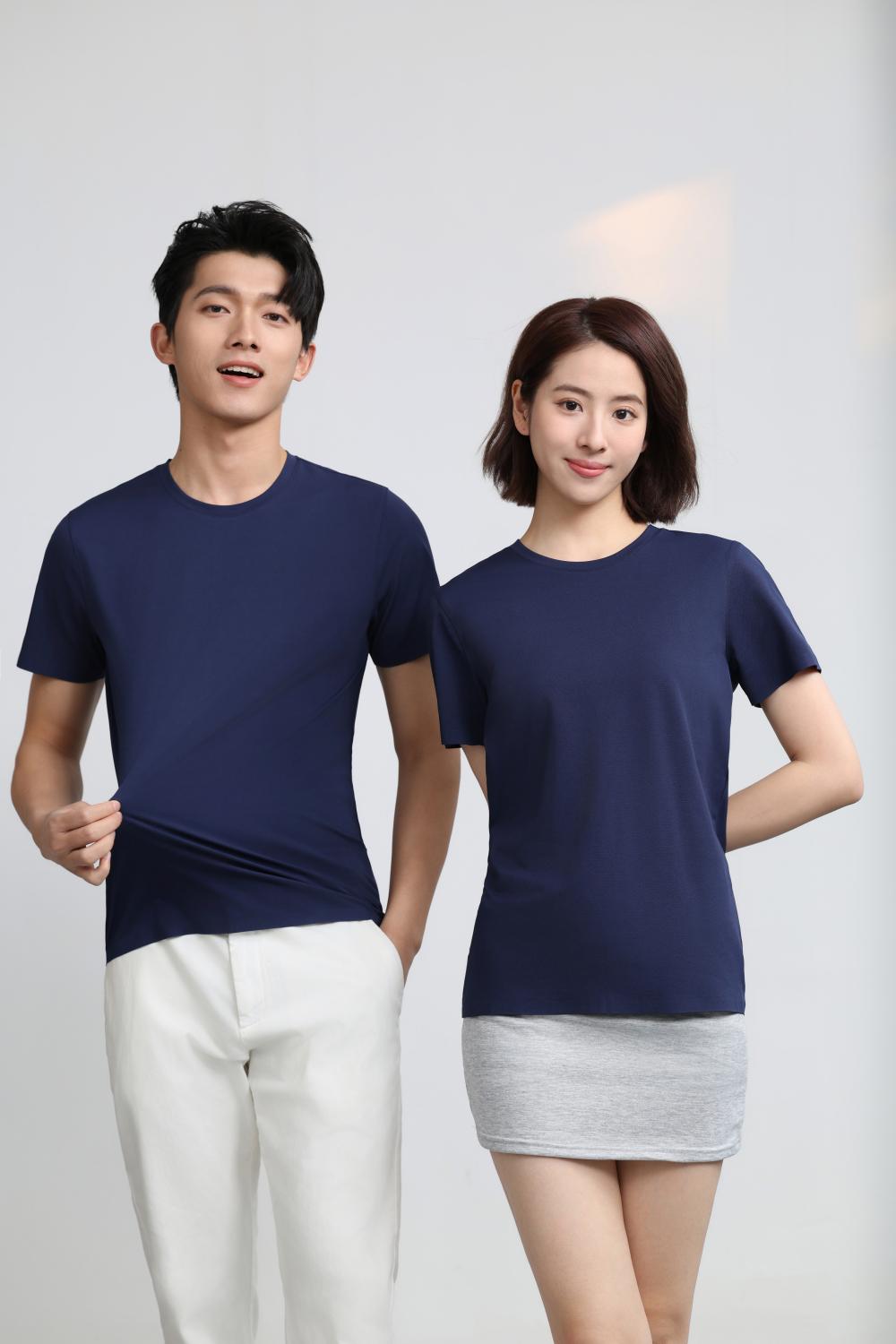 Crew Neck; Quick-Dry Polyester Men's Short Sleeve 2025 Hot Sale Street Fashion Studentple Style Half Sleeve