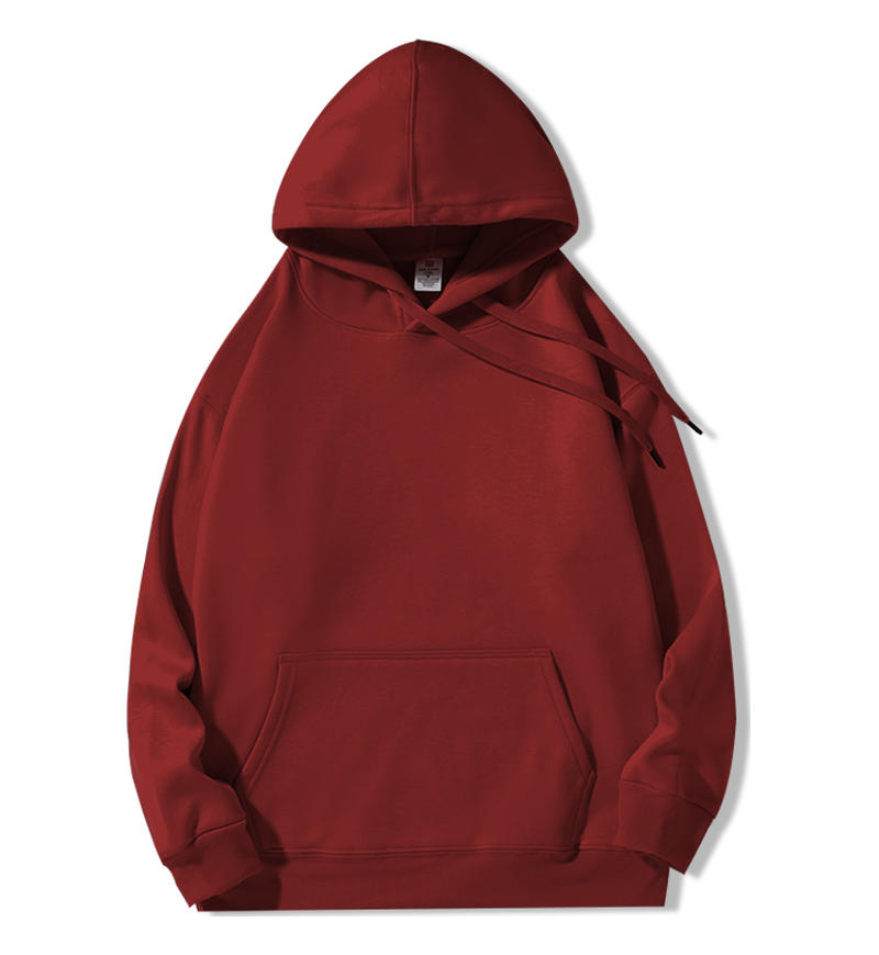 Hoodie; 400g heavyweight micro drop shoulder silver fox fleece men's autumn and winter long sleeve American loose sweatshirt