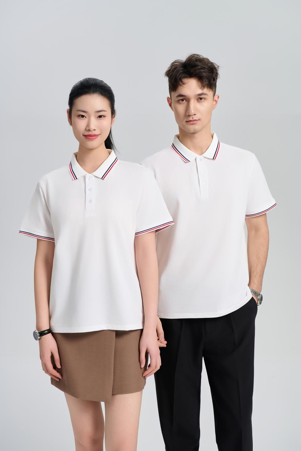 Colorblock Polo Shirt, Wine Red Men's Short Sleeve Summer 2025 New Fashion Top Half Sleeve
