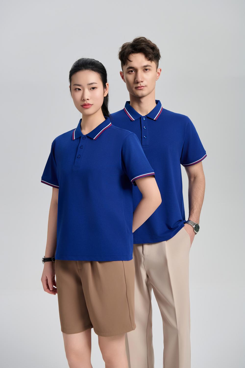 Colorblock Polo Shirt, Wine Red Men's Short Sleeve Summer 2025 New Fashion Top Half Sleeve