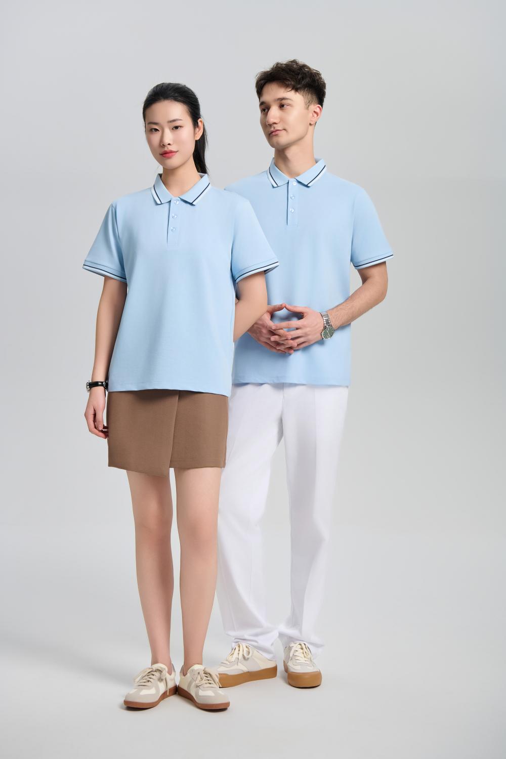 Colorblock Polo Shirt, Wine Red Men's Short Sleeve Summer 2025 New Fashion Top Half Sleeve