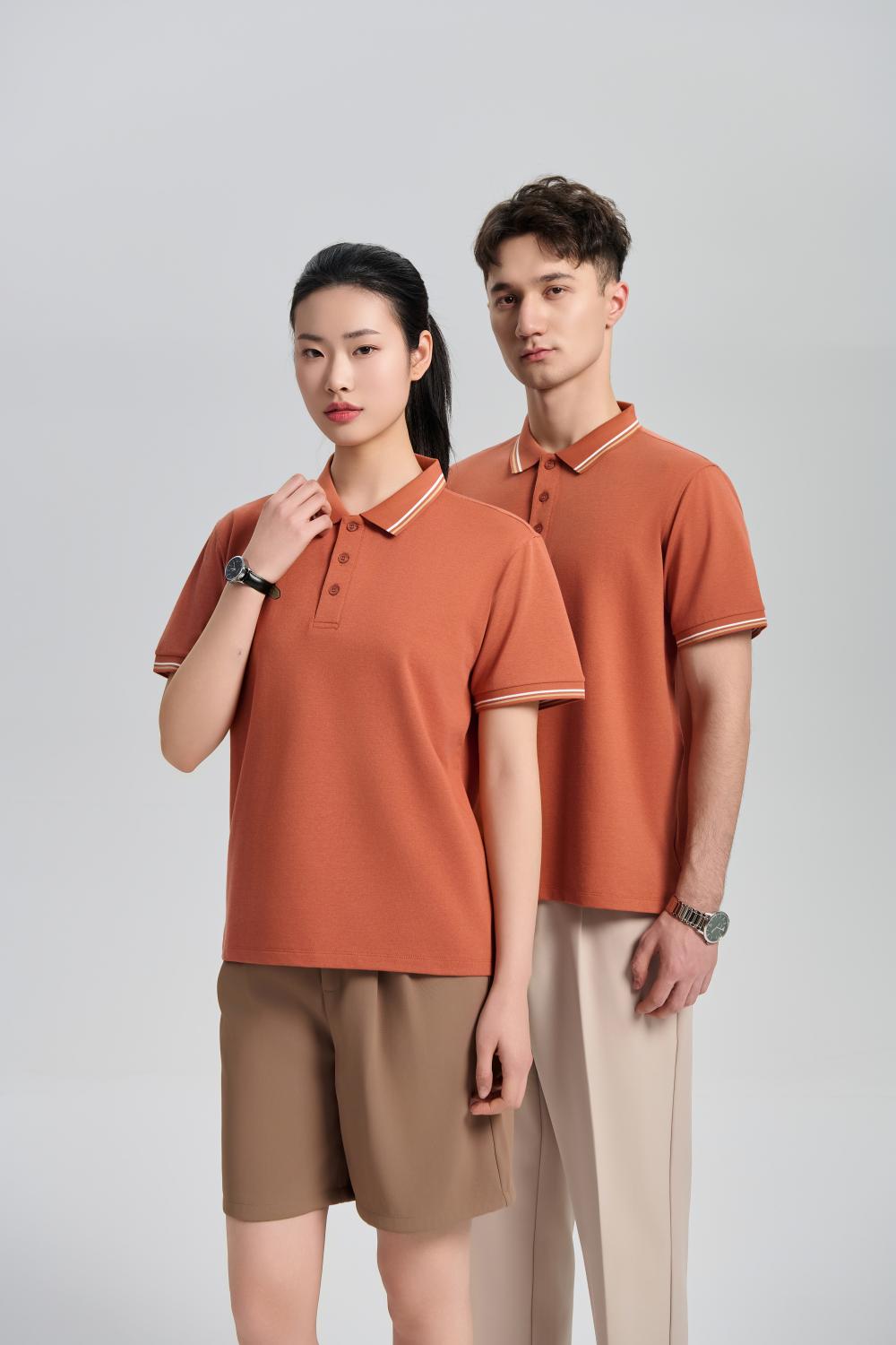 Colorblock Polo Shirt, Wine Red Men's Short Sleeve Summer 2025 New Fashion Top Half Sleeve