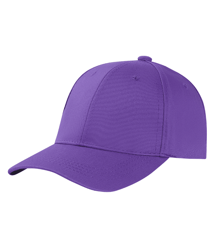 Solid Color Pure Cotton Thick Yarn Cap for Men and Women, Universal Metal Adjustment Buckle Six-Piece Baseball Cap