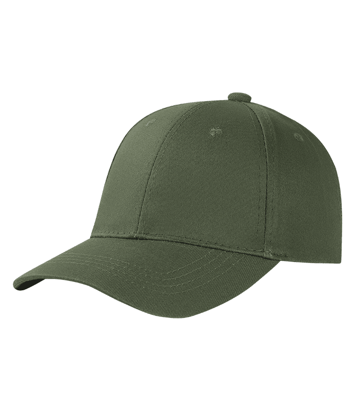 Solid Color Pure Cotton Thick Yarn Cap for Men and Women, Universal Metal Adjustment Buckle Six-Piece Baseball Cap