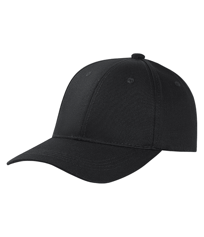 Solid Color Pure Cotton Thick Yarn Cap for Men and Women, Universal Metal Adjustment Buckle Six-Piece Baseball Cap