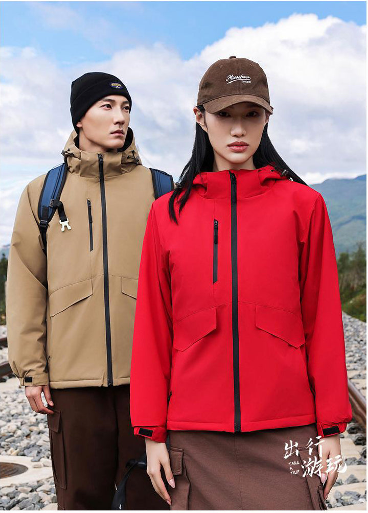Down Cotton Jacket; Extra Large Size Padded Trench Coat, Warm Winter Outfit, Thick and Super Soft Cotton 2025 New Hot Style