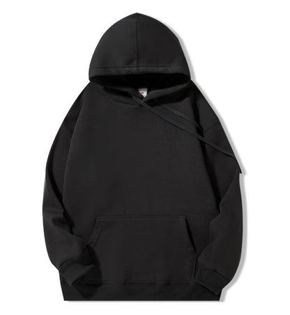Hoodie; 400g heavyweight micro drop shoulder silver fox fleece men's autumn and winter long sleeve American loose sweatshirt