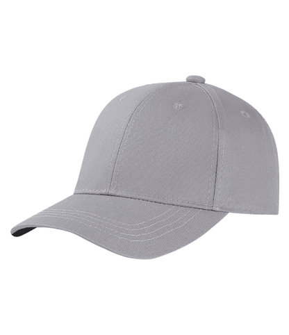 Solid Color Pure Cotton Thick Yarn Cap for Men and Women, Universal Metal Adjustment Buckle Six-Piece Baseball Cap