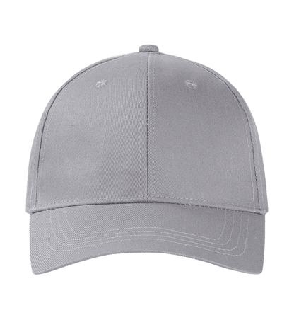 Solid Color Pure Cotton Thick Yarn Cap for Men and Women, Universal Metal Adjustment Buckle Six-Piece Baseball Cap