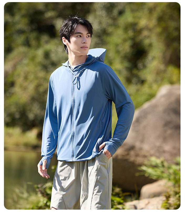 All-round One-piece Sun Protection and UV Protection Clothing for Summer 2025, Plus Size Cou's Sun Protection Clothing, New Model with Great Wall Pattern Fabric