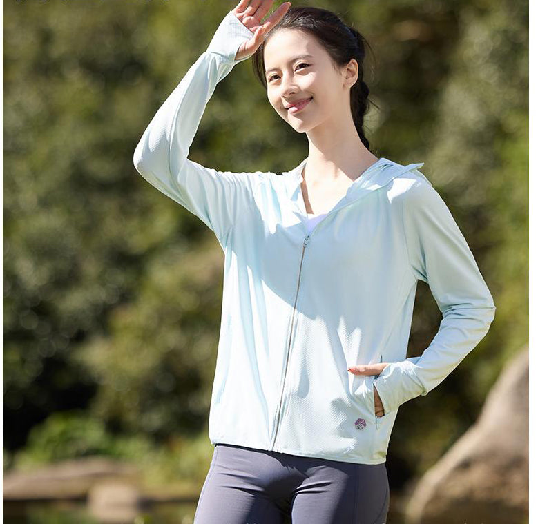 All-round One-piece Sun Protection and UV Protection Clothing for Summer 2025, Plus Size Cou's Sun Protection Clothing, New Model with Great Wall Pattern Fabric