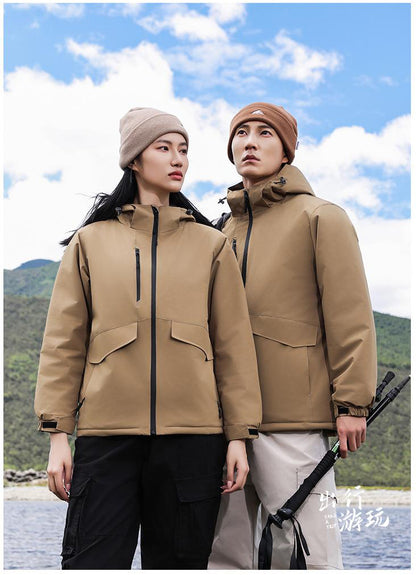 Down Cotton Jacket; Extra Large Size Padded Trench Coat, Warm Winter Outfit, Thick and Super Soft Cotton 2025 New Hot Style